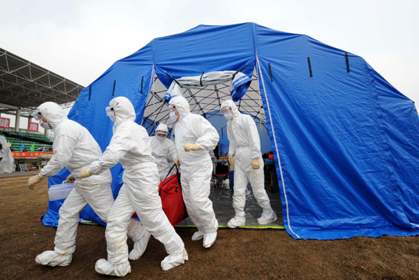 Nuclear aid drill in E China