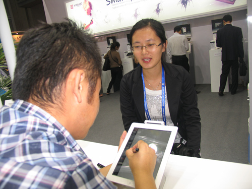 A snapshot of 13th China Hi-tech Fair