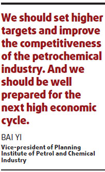 Thrust on refining, ethene projects