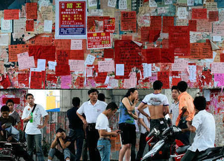 Labor shortage hinders Guangdong factories