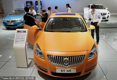 GM on track to double China sales by 2015 despite market slowdown