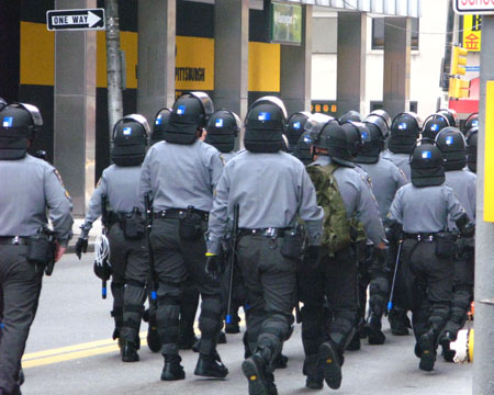 Security force in Pittsburgh