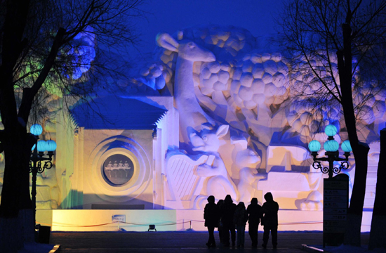 Winter tourism hot in 'ice city'