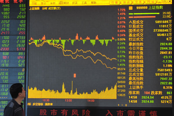 Tech, nickel shares lead tumble