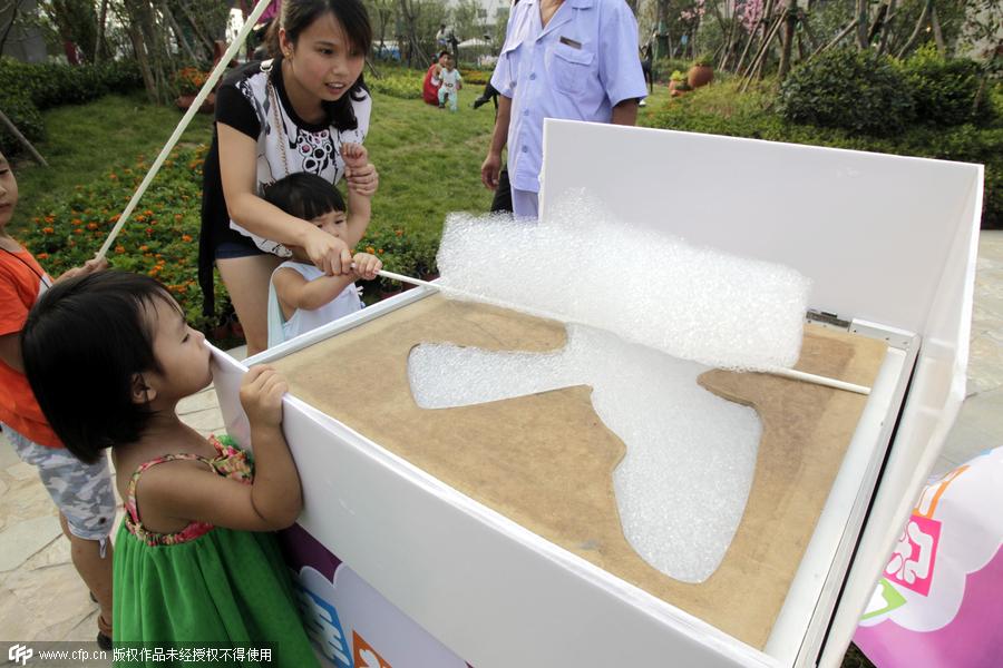 Man-made clouds rain money