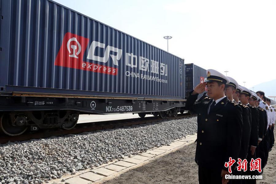 China Railway Express takes Tibetan products to Europe