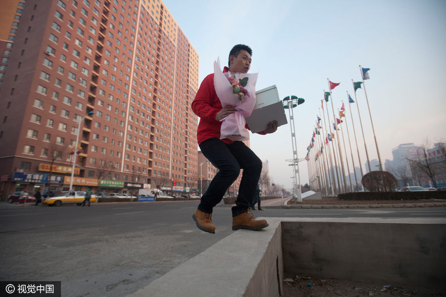 Man chucks stable job to run errands