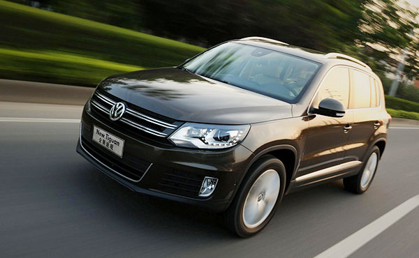 New arrival: Shanghai Volkswagen Tiguan