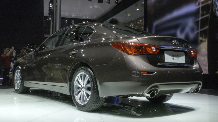 Infiniti Q50 2.0T world premiere at 2013 Auto Gruangzhou