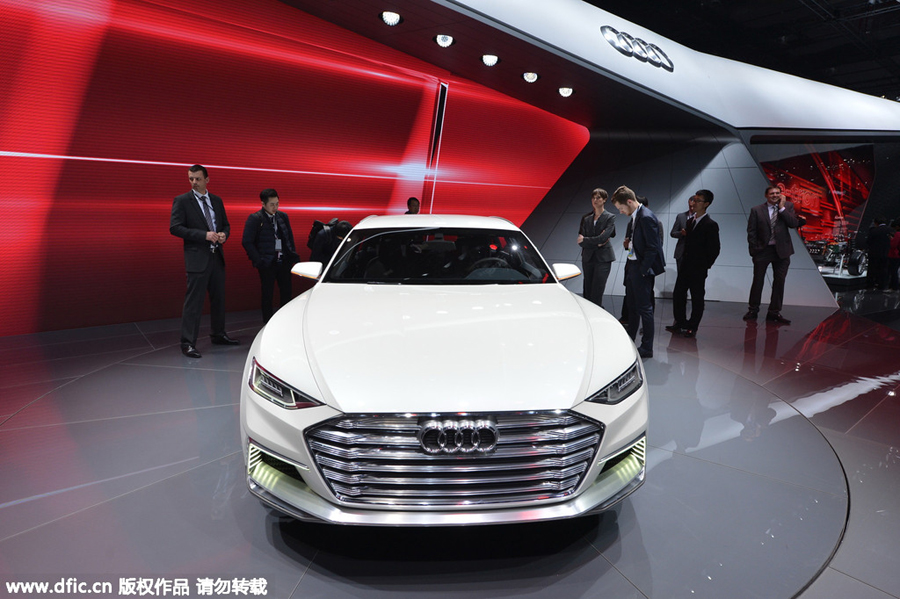 Dazzling cars debut at 2015 Shanghai Auto Show