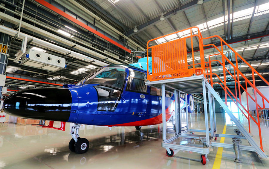 China's chopper industry flying high