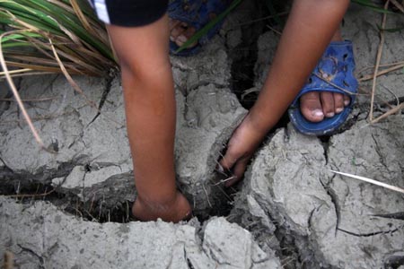 Severe drought brings misery to Hunan province