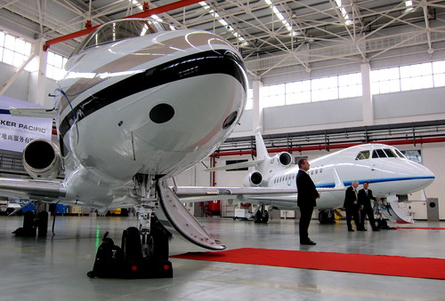 Business jets to get service center at Shanghai airport