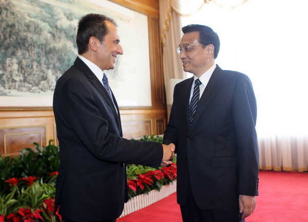 Chinese premier meets Bulgarian PM