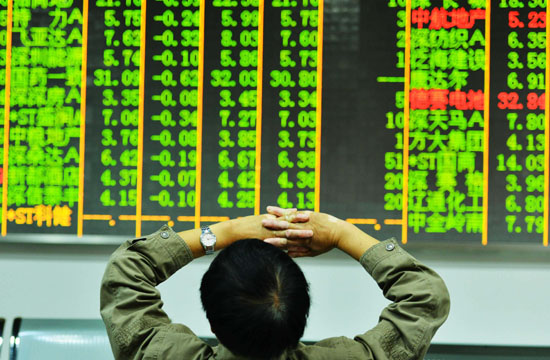 Stock index nears four-year low