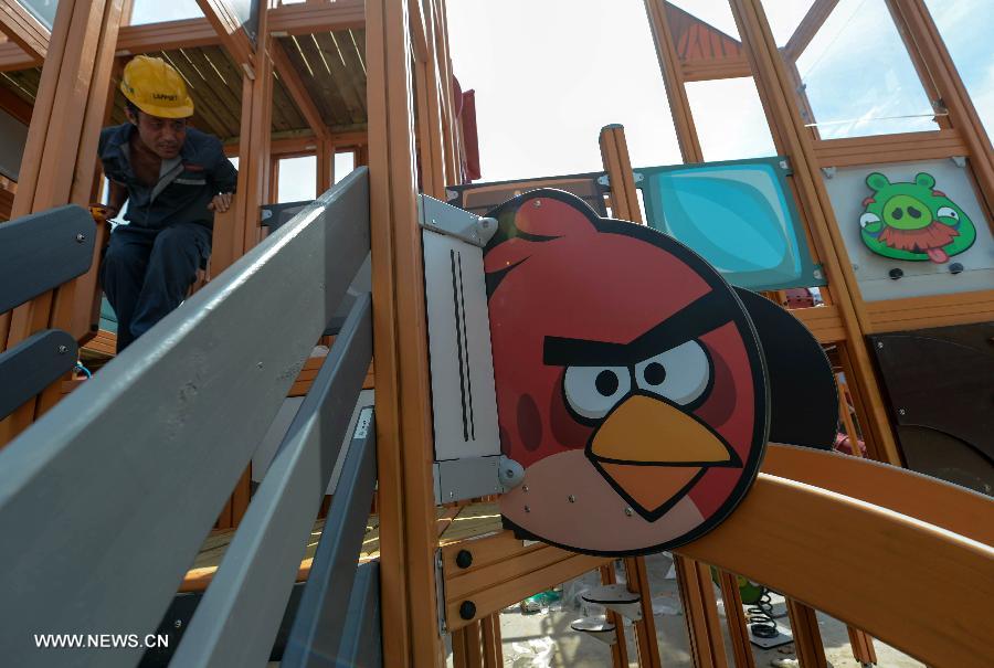 Angry Birds theme park under construction in E China