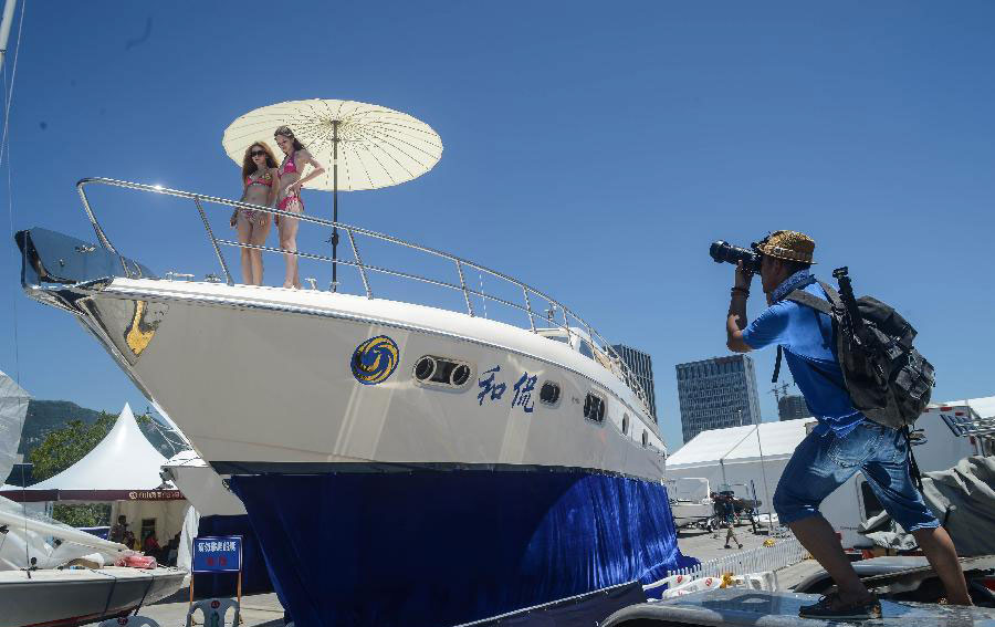 2013 China Intl Boat Show kicks off in Zhoushan