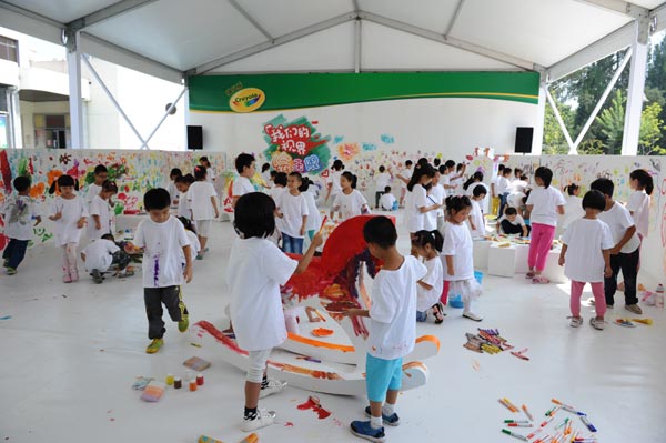 Crayola plans big splash in China