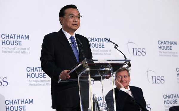 Chinese premier rules out economic hard landing