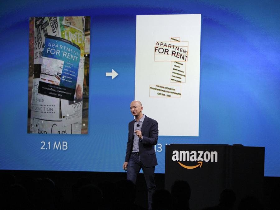 Amazon unveils its Fire phone