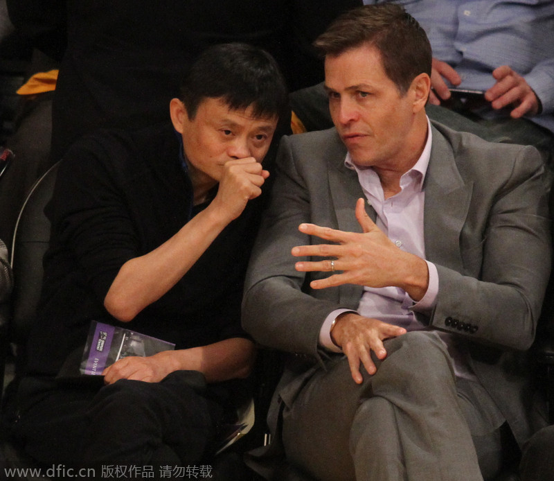 Jack Ma: sports fan or the next mogul?