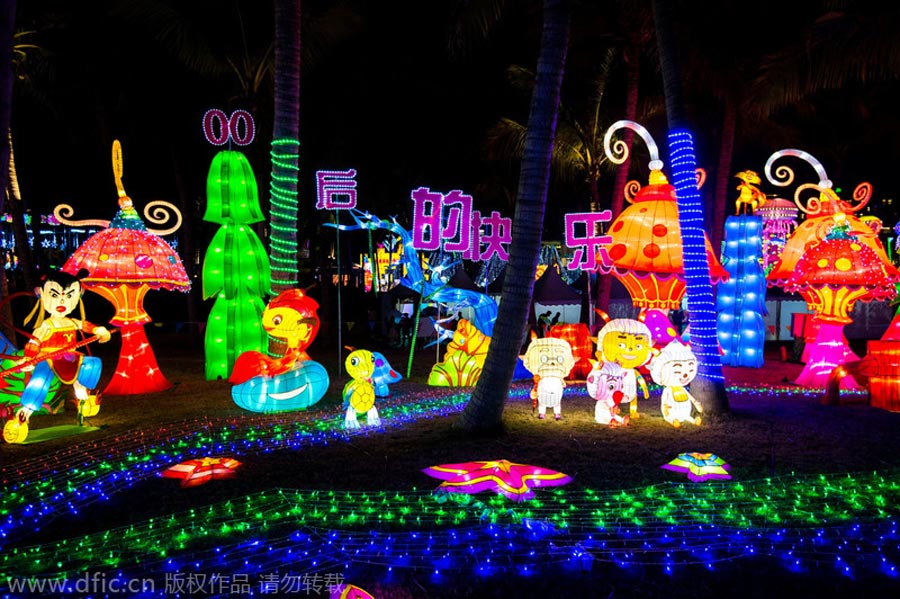 Light festival kicks off in Shenzhen