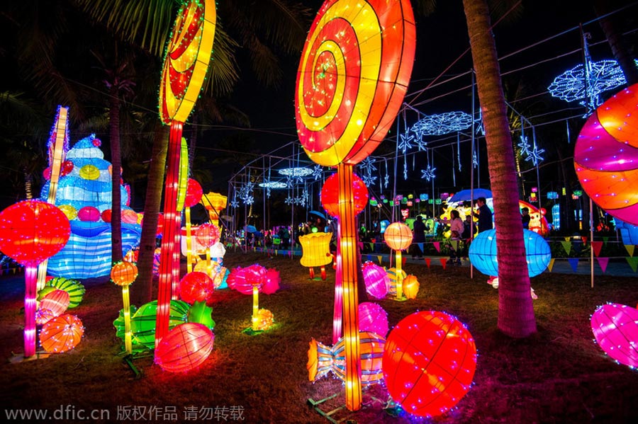 Light festival kicks off in Shenzhen