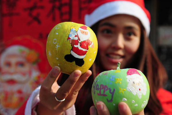 Christmas gives new spin to apples