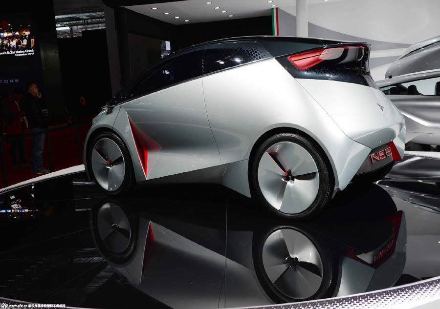 Concept cars in spotlight at Shanghai auto show