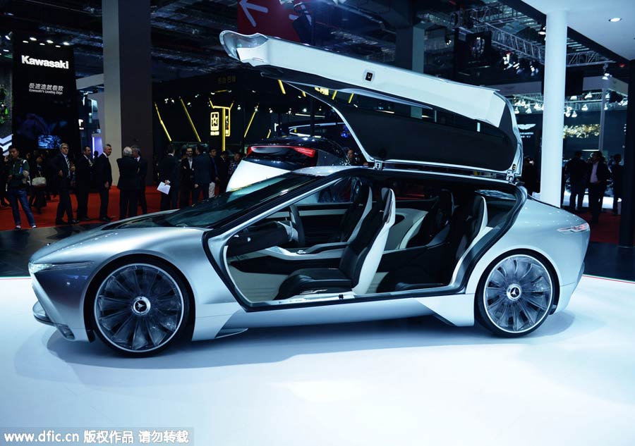 Concept cars in spotlight at Shanghai auto show