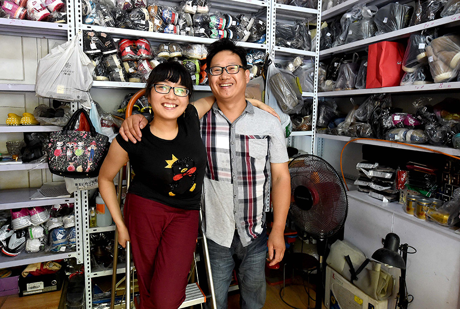 Couple with disabilities thrive in a shoe repair shop