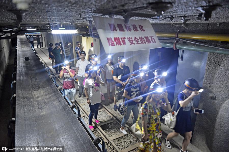 An unusual coal mine tour in Yuncheng