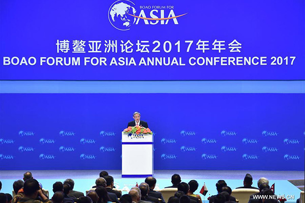 Boao forum pushes for global growth and fair trade