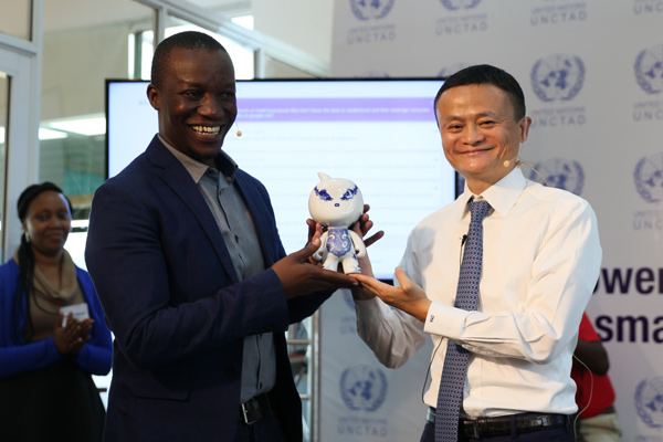 Alibaba's founder inspires entrepreneurs with Kenya visit