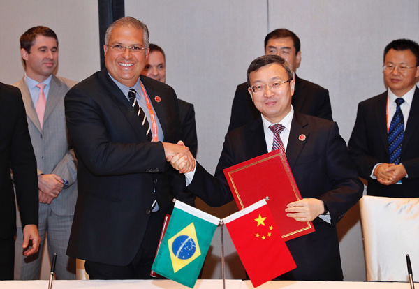 China and Brazil to upgrade ties