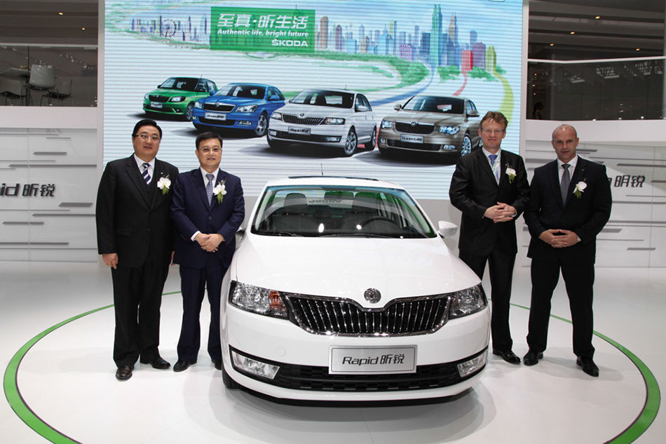 Premiere showroom at Shanghai auto show 2013