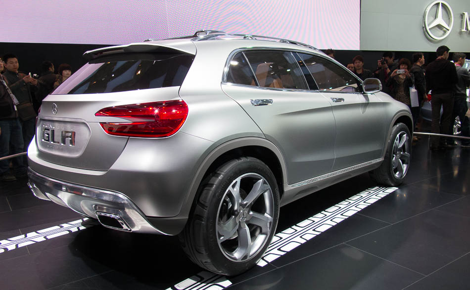 Mercedes GLA concept world debut at Shanghai auto show 2013