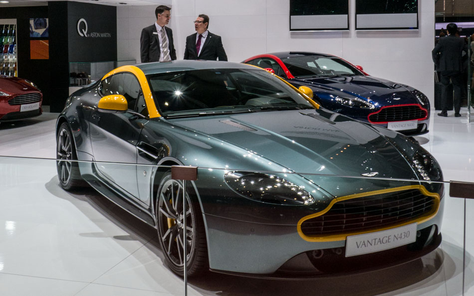 Sports cars at Geneva Motor Show