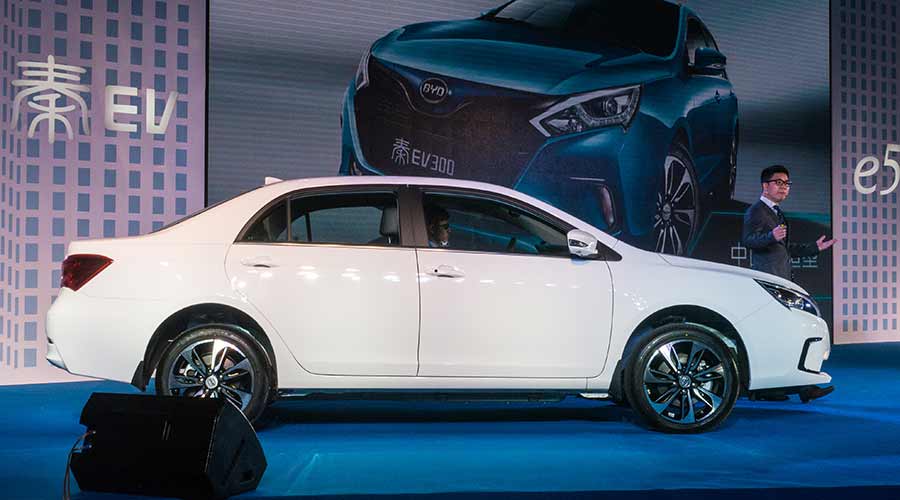 BYD launches two new electric models, Qin EV and e5