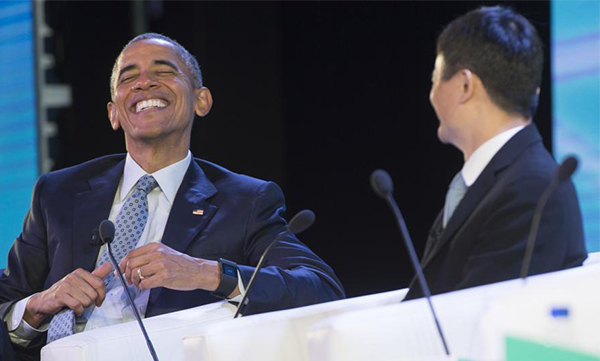 Shunning protocol, Obama interviews Alibaba billionaire Jack Ma