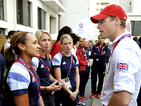 Prince William and Kate cheer at Olympics