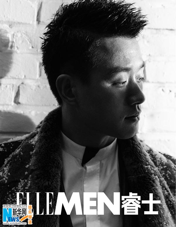 Tong Dawei covers ELLE MEN