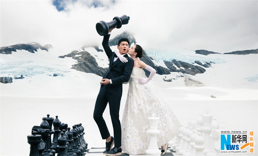 Nicky Wu and Liu Shishi's wedding pictures released