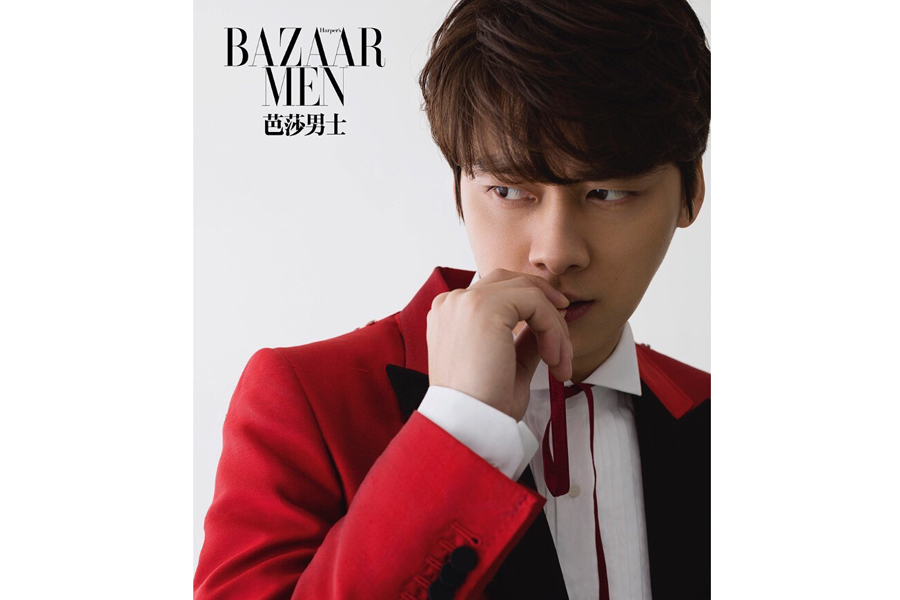 Actor Li Yifeng releases fashion photos for fashion magazine