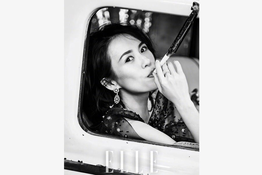 Fashion icon Zhang Ziyi poses for fashion magazine