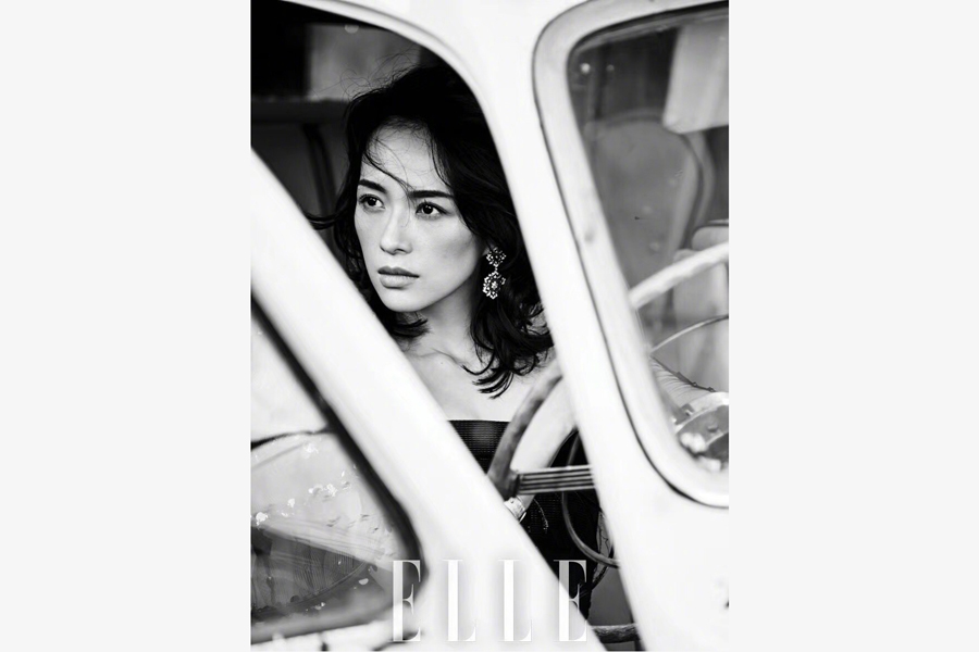 Fashion icon Zhang Ziyi poses for fashion magazine