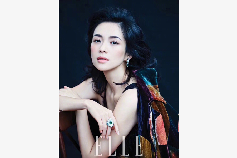 Fashion icon Zhang Ziyi poses for fashion magazine