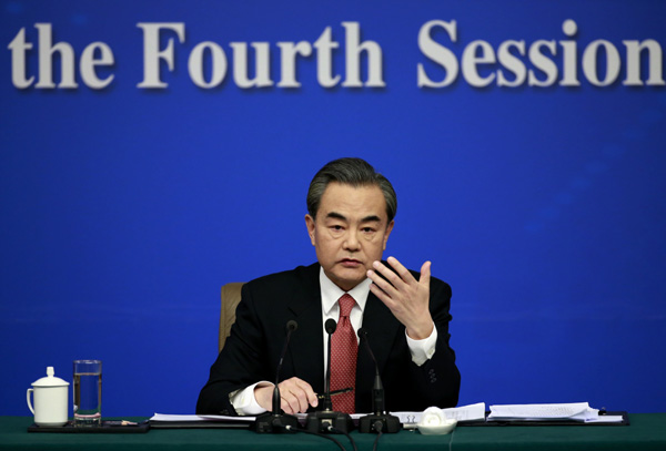 Foreign Minister Wang Yi meets the press