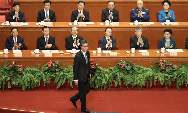 HK's Leung elected to key CPPCC post