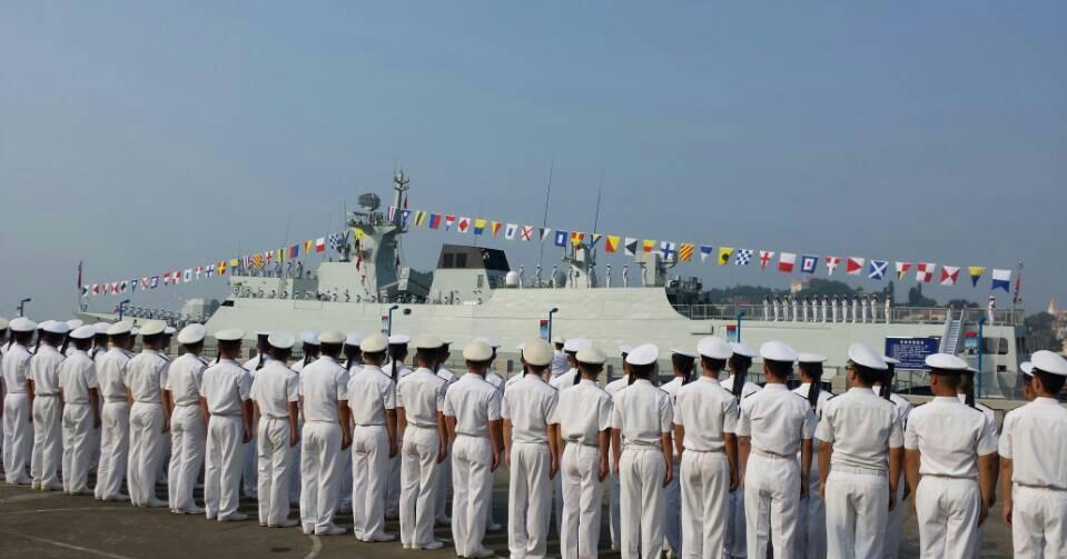 New-type frigate Quanzhou joins Chinese navy